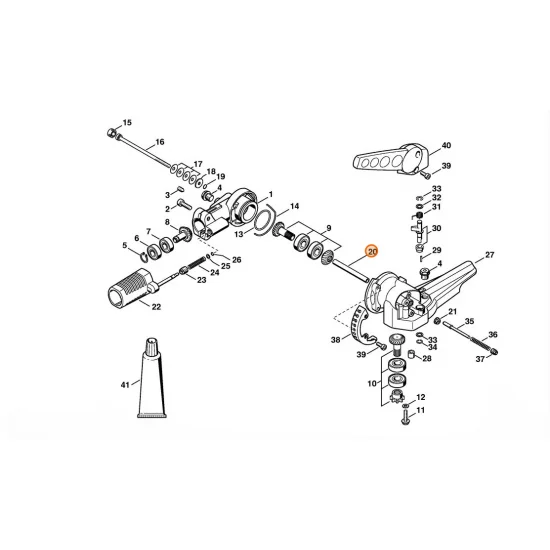STIHL  Tulejka łożyska 4230 641 9400